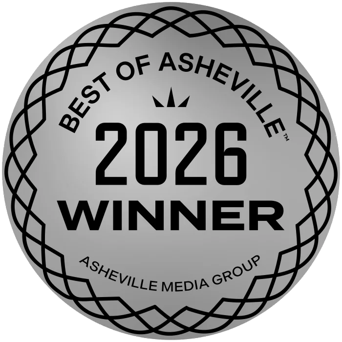 Best of Asheville award badge